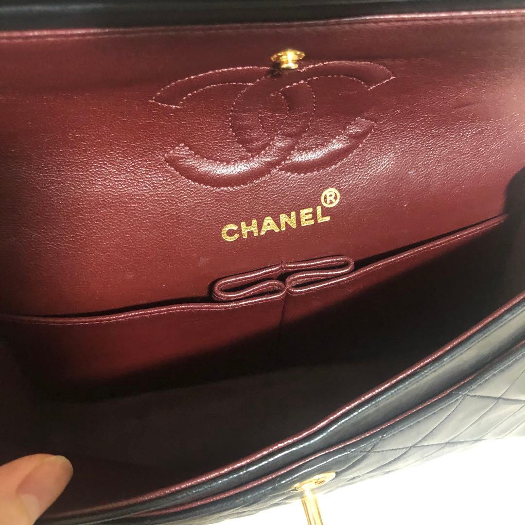 CHANEL マトラッセ　ラムスキン