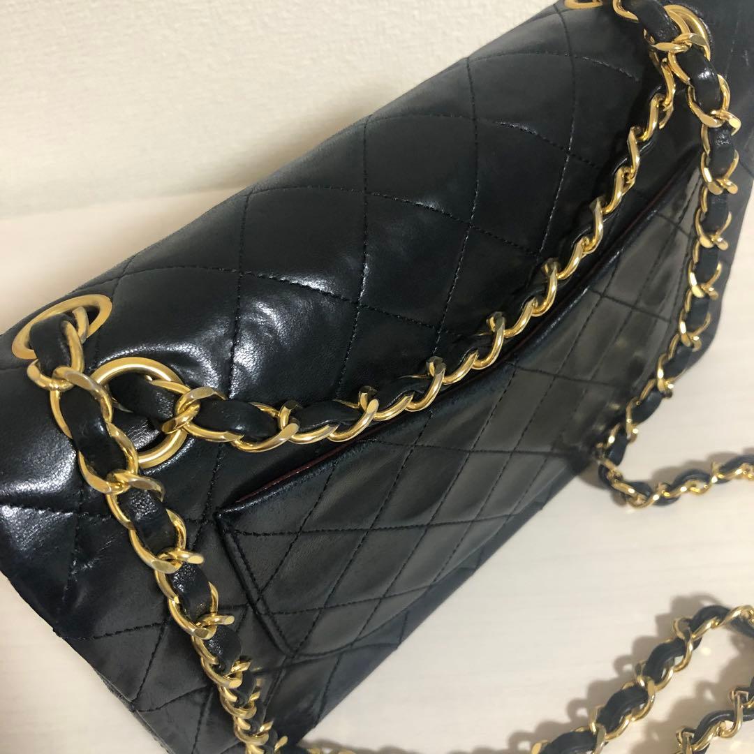 CHANEL マトラッセ　ラムスキン