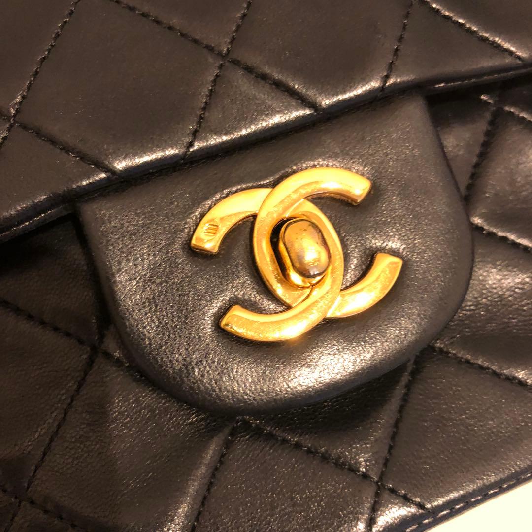 CHANEL マトラッセ　ラムスキン