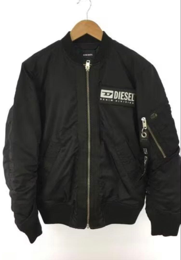 DIESEL MA-1ジャケット ブラック