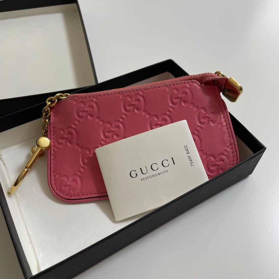 【美品】GUCCI グッチ キーケース ケース
