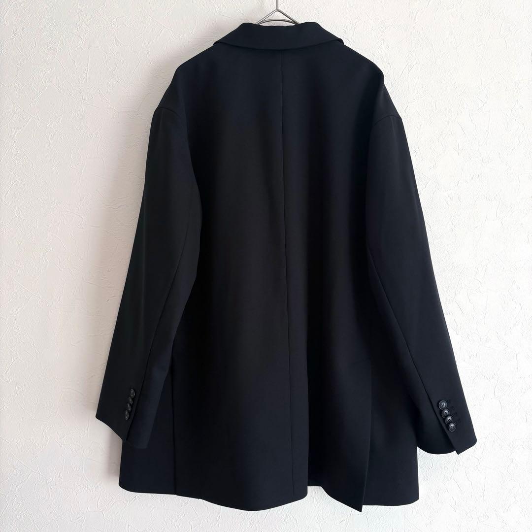 美品 SLOBE IENA PE SHARK ビッグジャケット ブラック