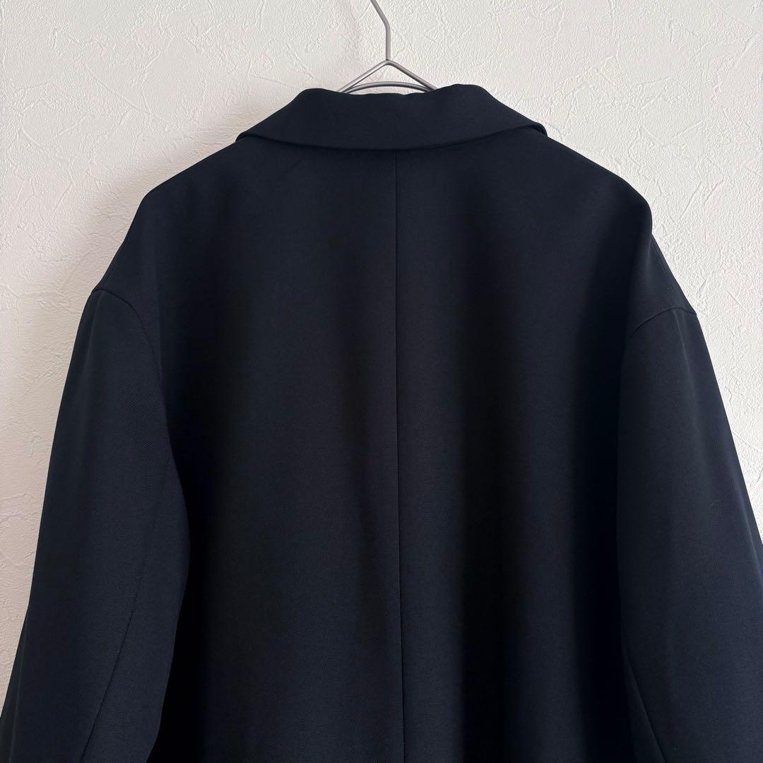 美品 SLOBE IENA PE SHARK ビッグジャケット ブラック