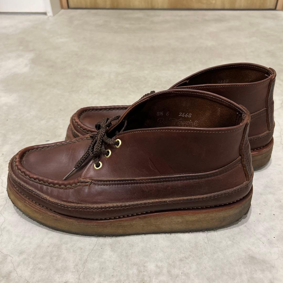 そ*い様 ラッセルモカシン スポーティングクレイチャッカsize8.5㌅