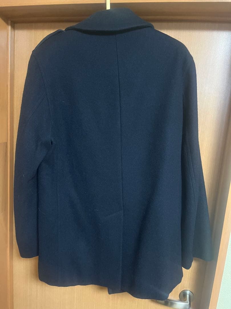 アニエス・ベー　MADE IN FRANCE　ウールピーコート　フランス製