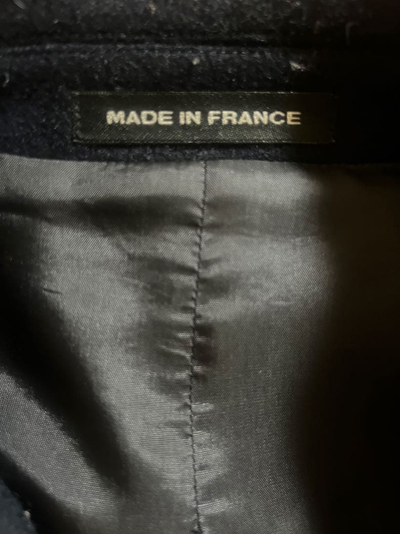 アニエス・ベー　MADE IN FRANCE　ウールピーコート　フランス製