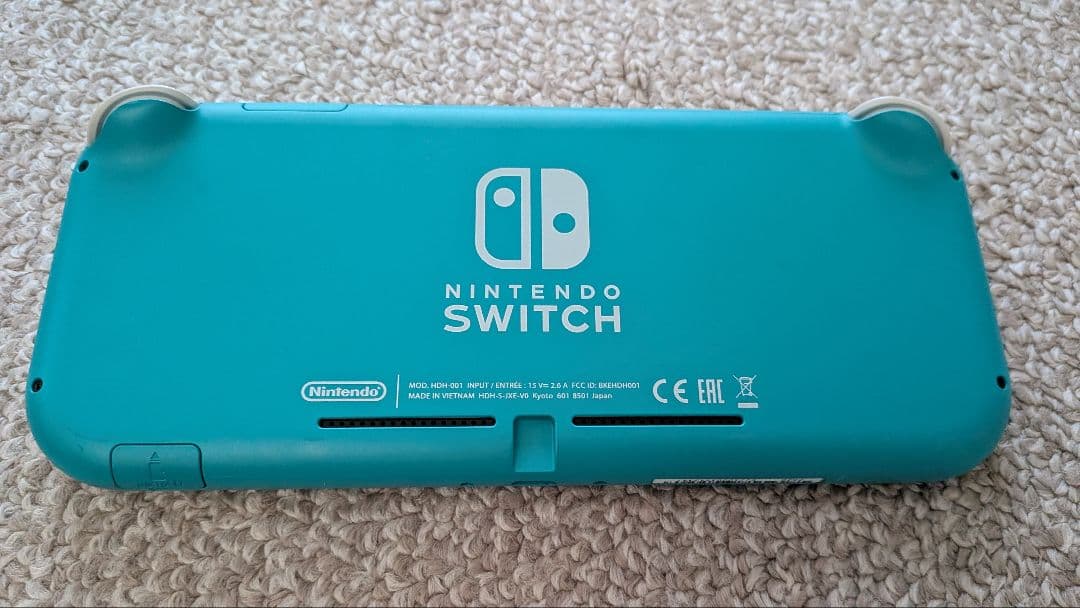 【美品】Nintendo Switch Liteターコイズ+あつ森・マリオテニス