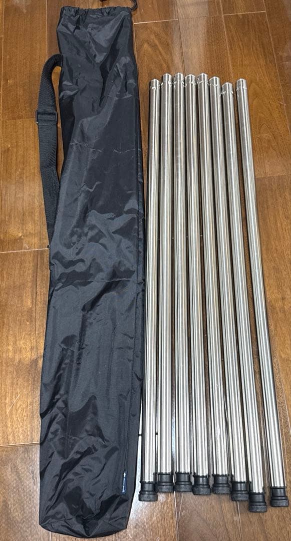 スノーピーク IGT アイアングリルテーブル 830 脚 8本　純正収納袋付