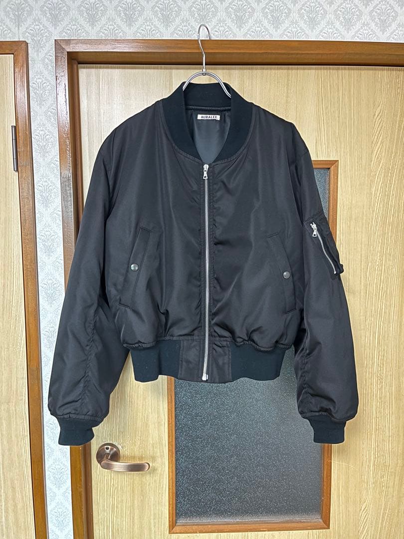auralee 25ss シルクフライトブルゾン
