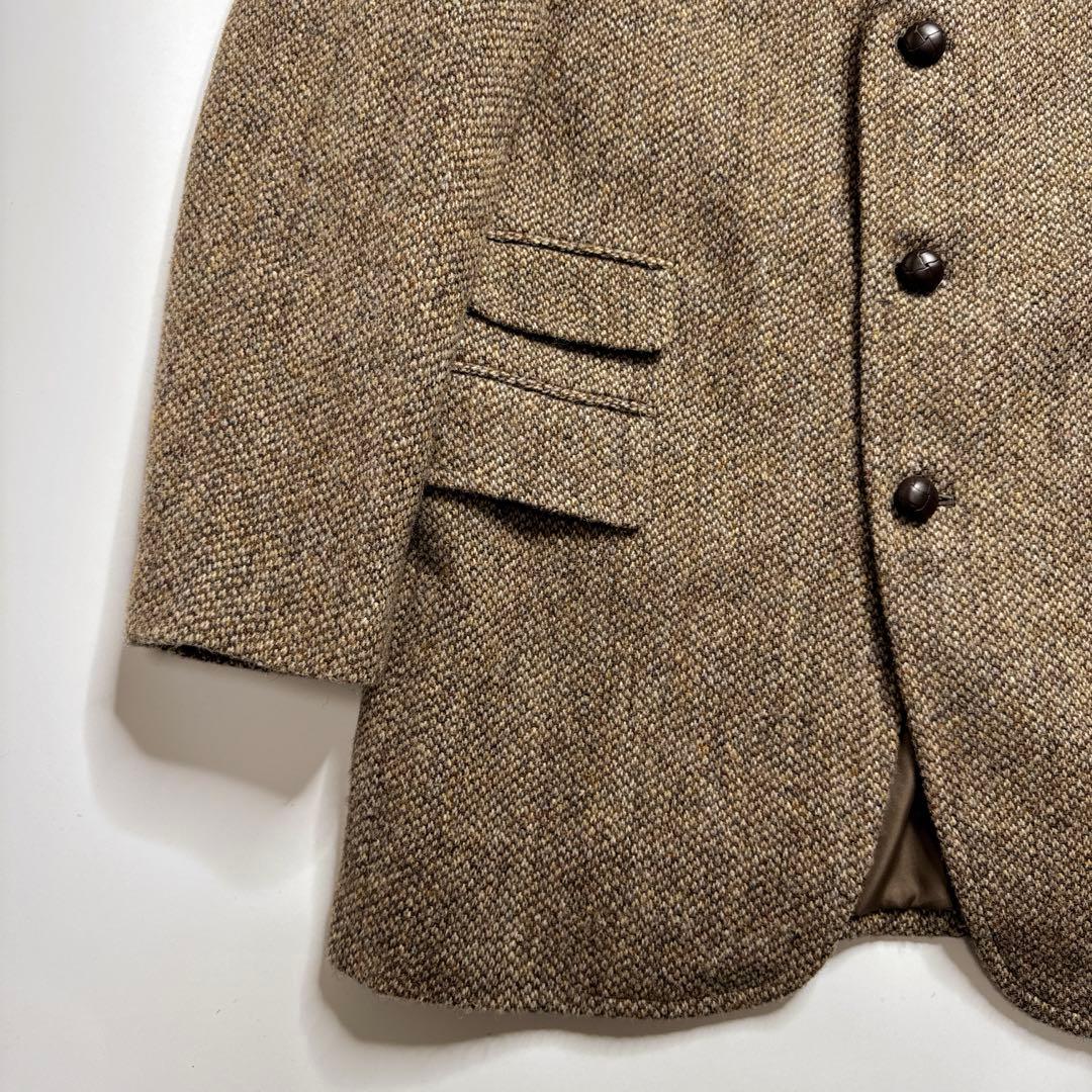 【極美品】IMSPEC ハリスツイード　ハンティング　　ツイードジャケット