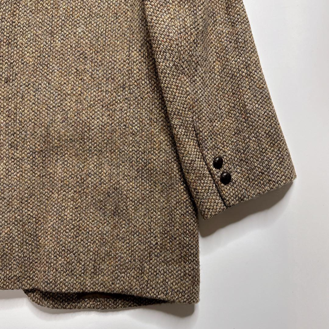 【極美品】IMSPEC ハリスツイード　ハンティング　　ツイードジャケット