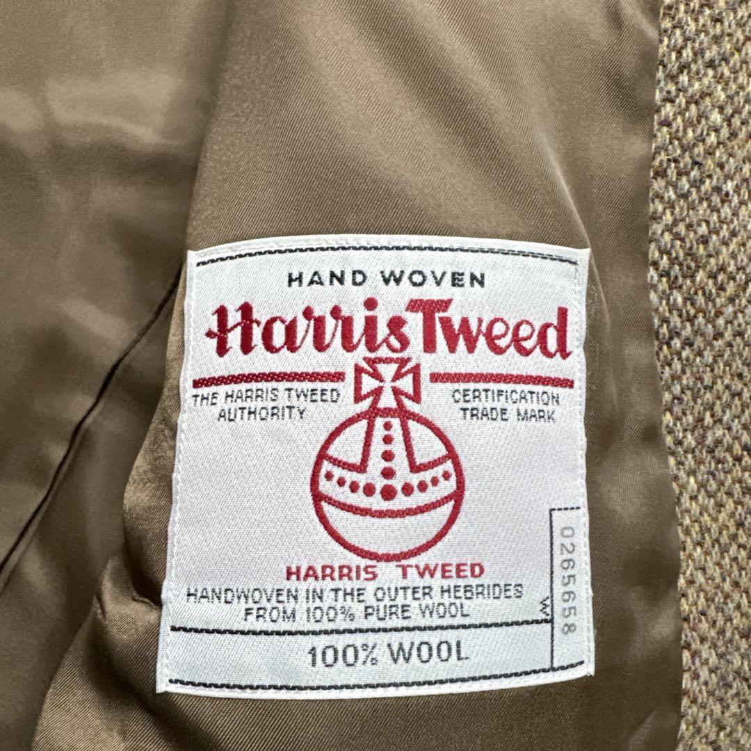 【極美品】IMSPEC ハリスツイード　ハンティング　　ツイードジャケット