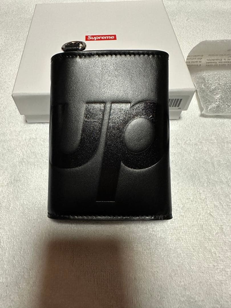 supreme Leather Chain Wallet ブラック 新品未使用