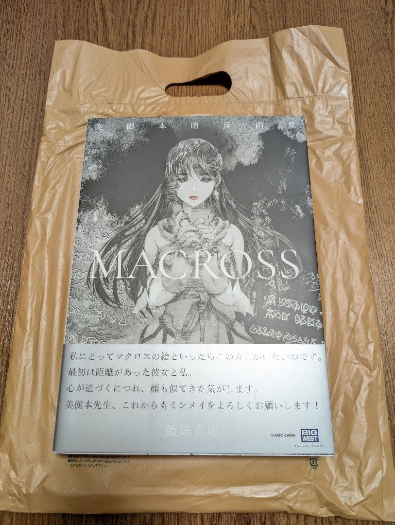 【初版】美樹本晴彦画集「MACROSS」