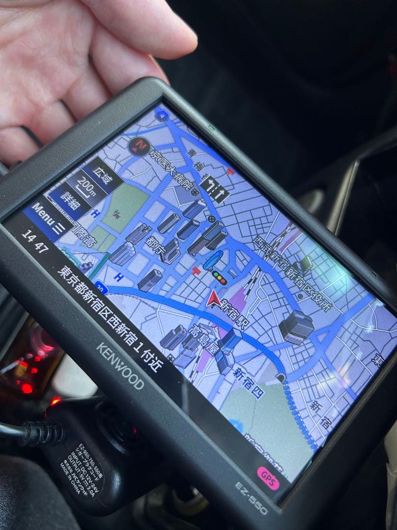 みたらし♡団子様 ケンウッド ポータブルナビ 5インチ EZ-550
