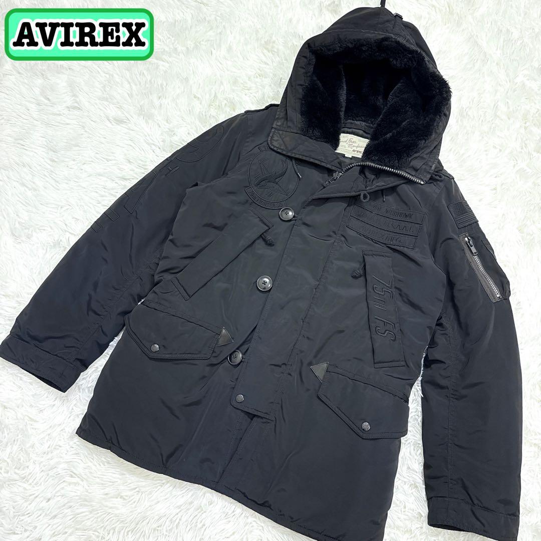 AVIREX アヴィレックス　タイガーシャークス　フライトジャケット　N-3B