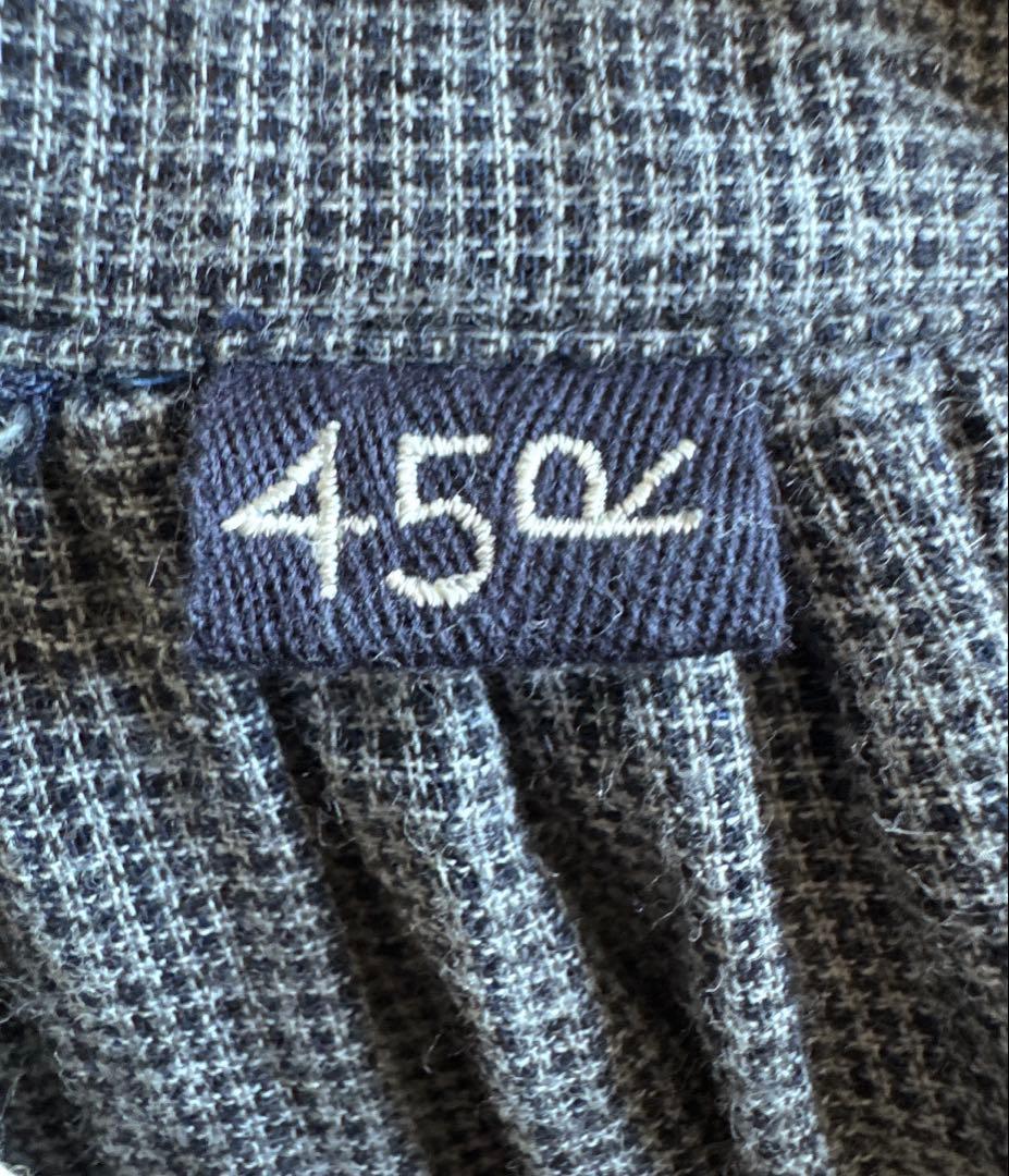 45R ふわふわ二重織のシャーリングドレス（インディゴ）　2025 AW