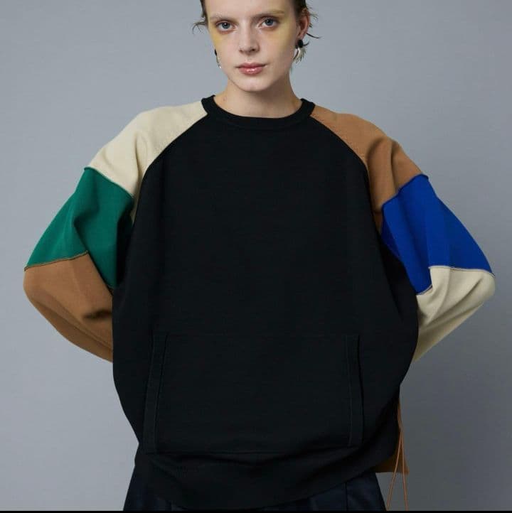 【ヘリンドットサイ】Pocket boyfriend 3 バイカラー　長袖