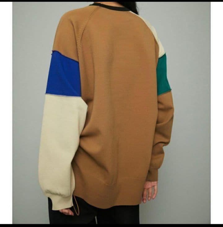 【ヘリンドットサイ】Pocket boyfriend 3 バイカラー　長袖