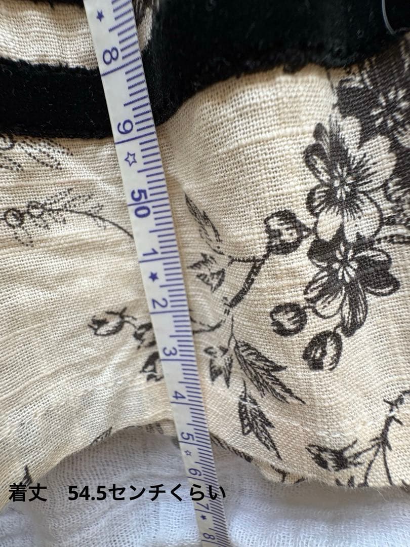 Bonjour diary 刺繍襟チュニックワンピース 6y