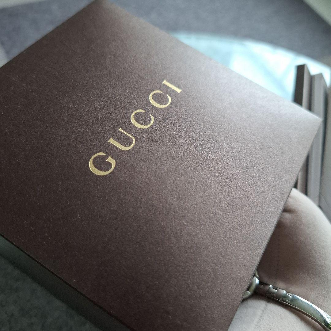 GUCCI119 クォーツ腕時計 ブラック稼働品