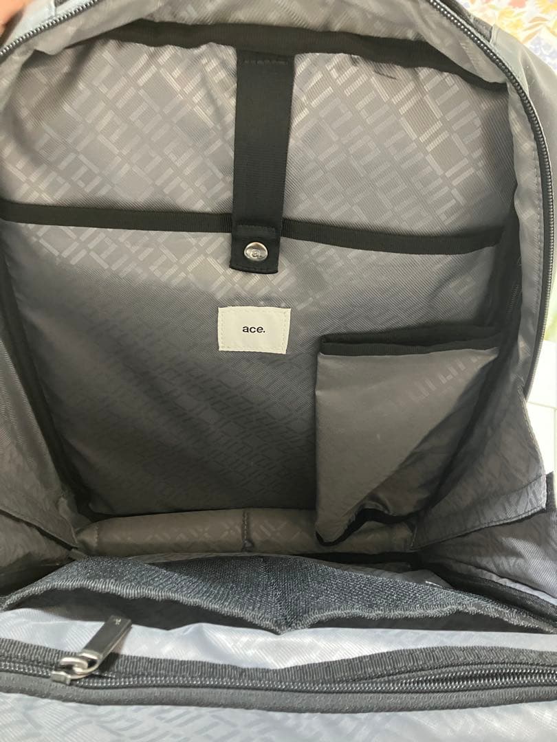 【美品】ace. ブラック ビジネス リュック