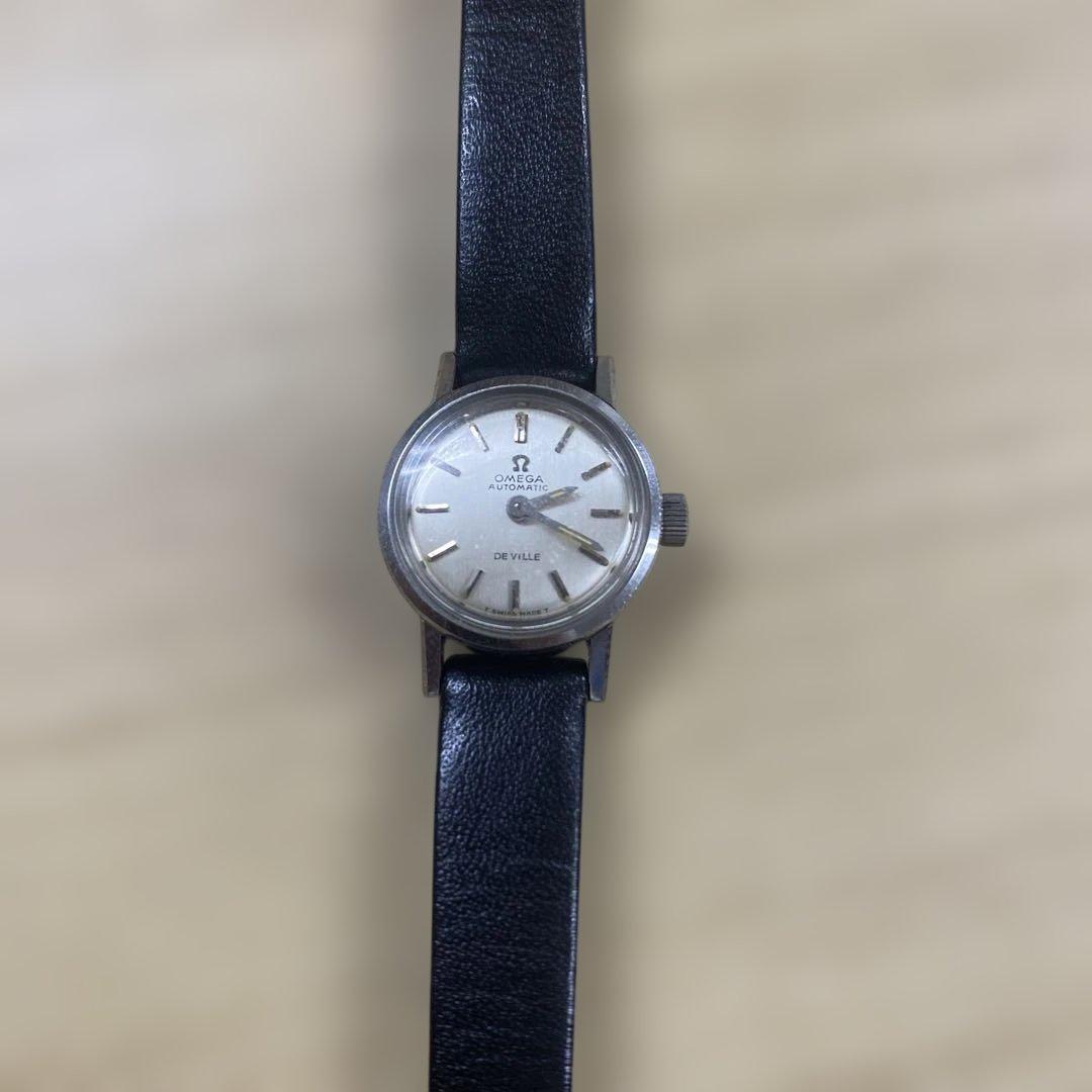 オメガ デヴィル 自動巻 純正ベルト
