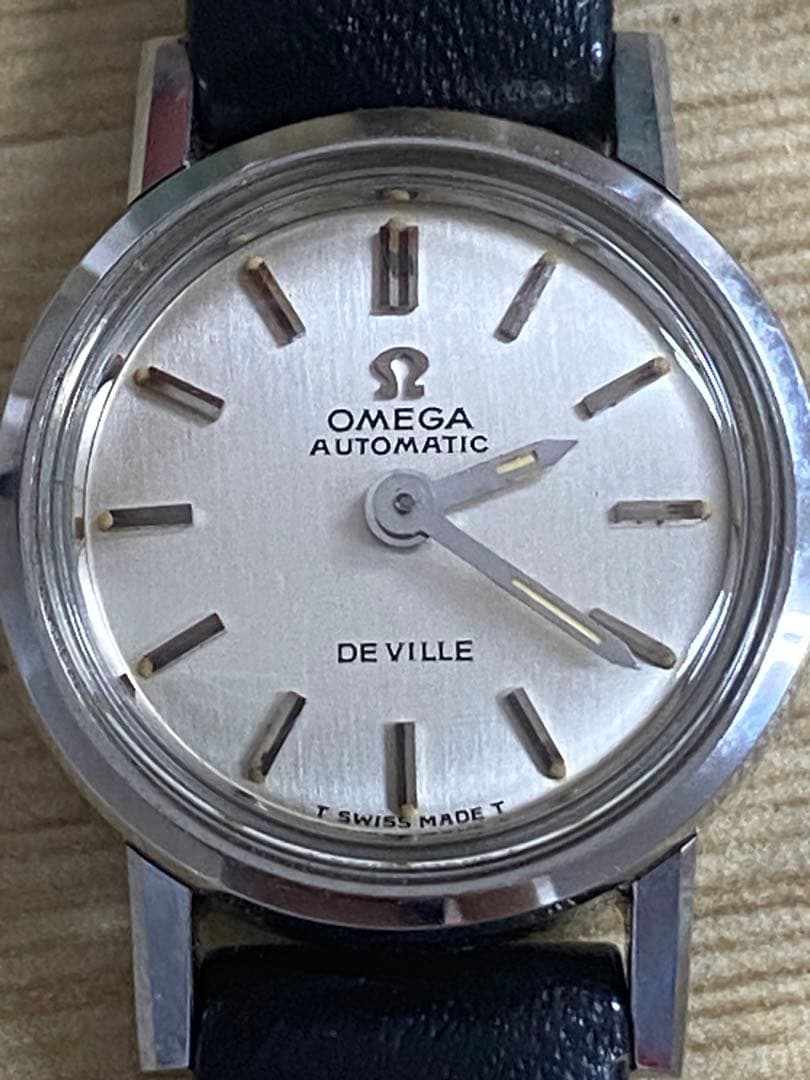 オメガ デヴィル 自動巻 純正ベルト