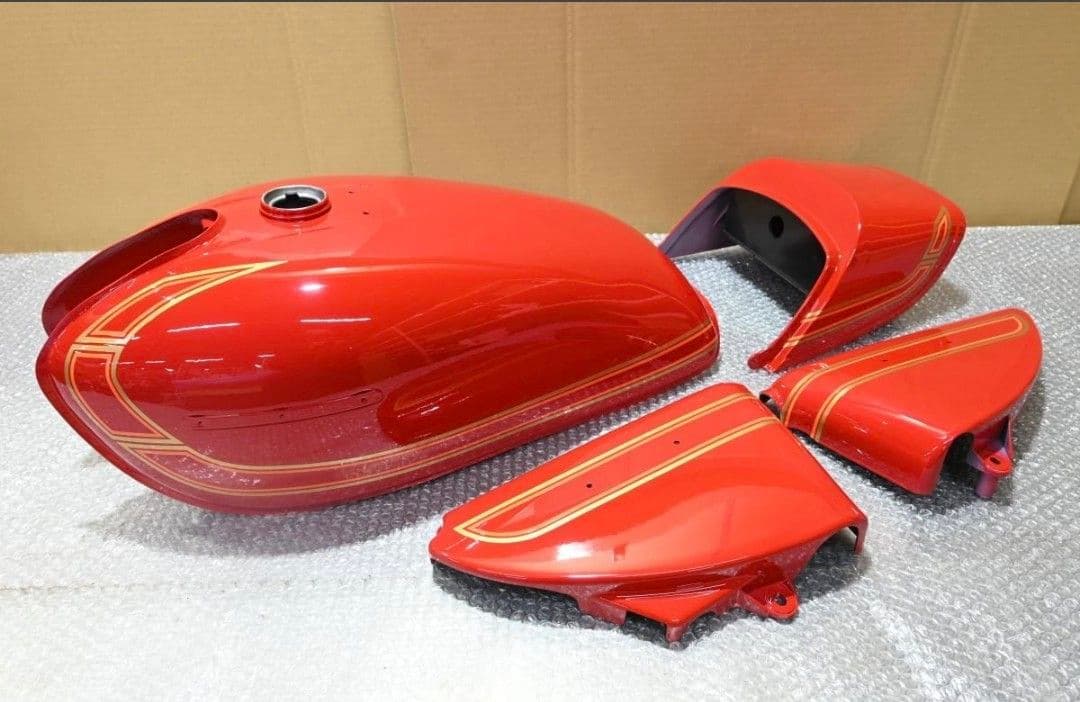 ★☆GS400用 E2ライン ガソリンタンク サイドカバー テールカウル☆★