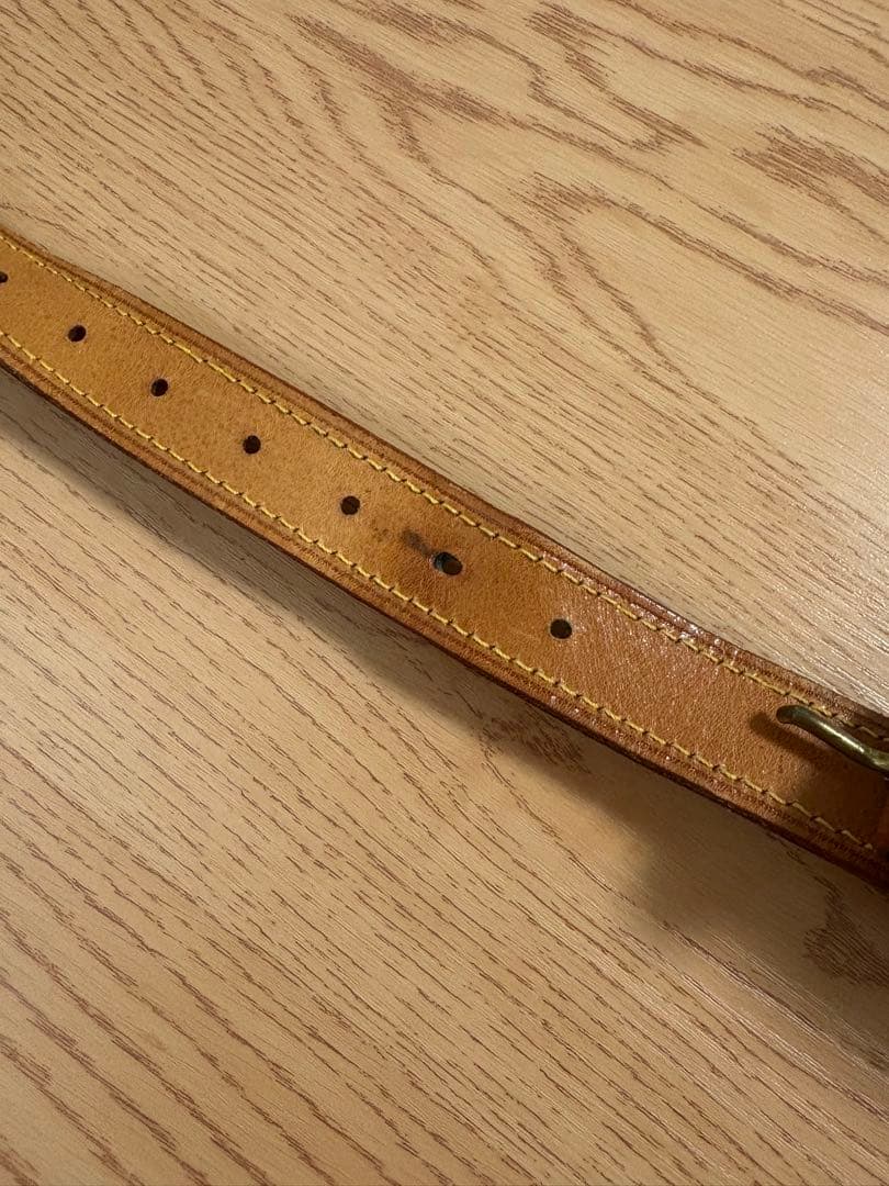 LOUIS VUITTON ルイヴィトン レザー ヌメ革 ショルダーストラップ