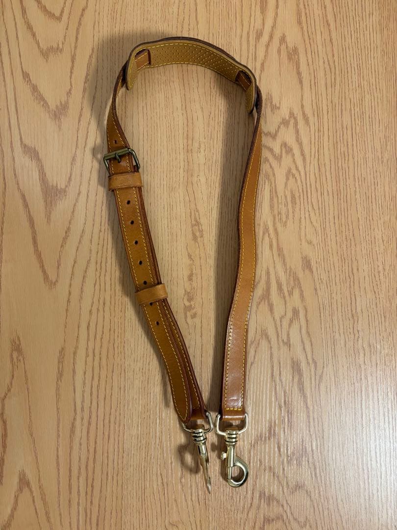 LOUIS VUITTON ルイヴィトン レザー ヌメ革 ショルダーストラップ