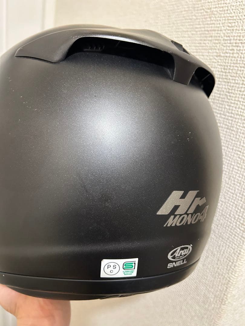 Arai HR MONO 4 フルフェイスヘルメット マットブラック