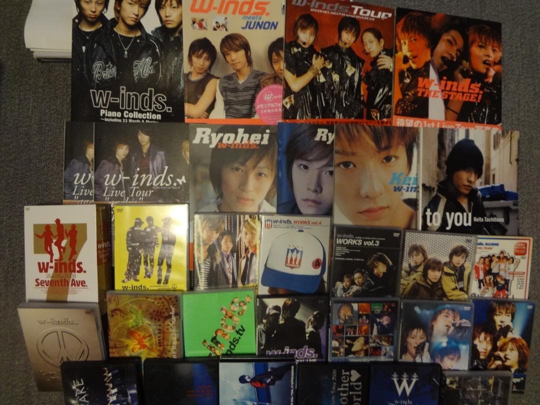 w-inds.  写真集・ [DVD] 20本セット   Live Tourほか