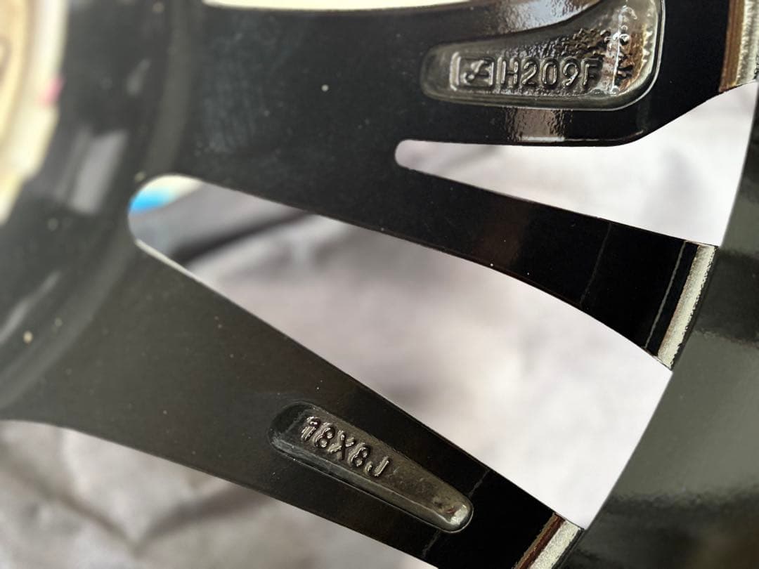 ウェッズ（WEDS）レオニスTE 18インチ ホイール2本　その1