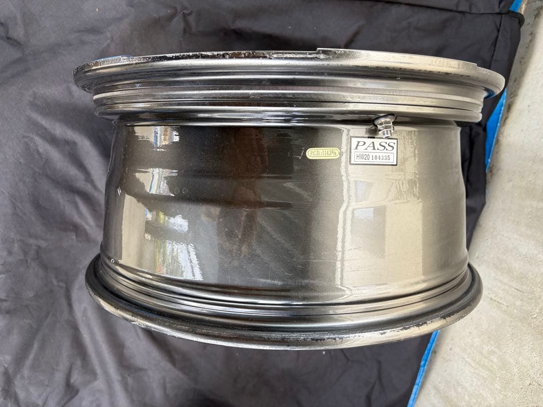 ウェッズ（WEDS）レオニスTE 18インチ ホイール2本　その1