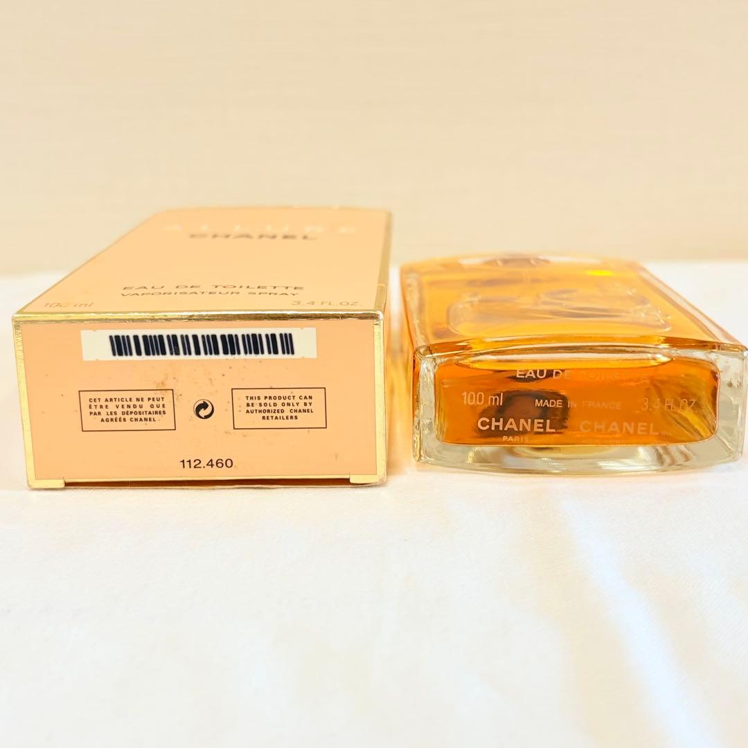 新品未使用　シャネル アリュール オードトワレ　香水　100ml