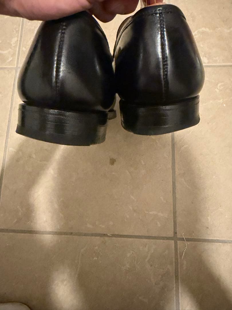 クロケット＆ジョーンズ（Crockett&Jones）黒 ローファー ボストン