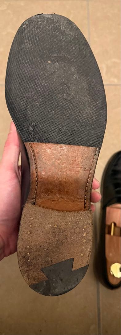 クロケット＆ジョーンズ（Crockett&Jones）黒 ローファー ボストン