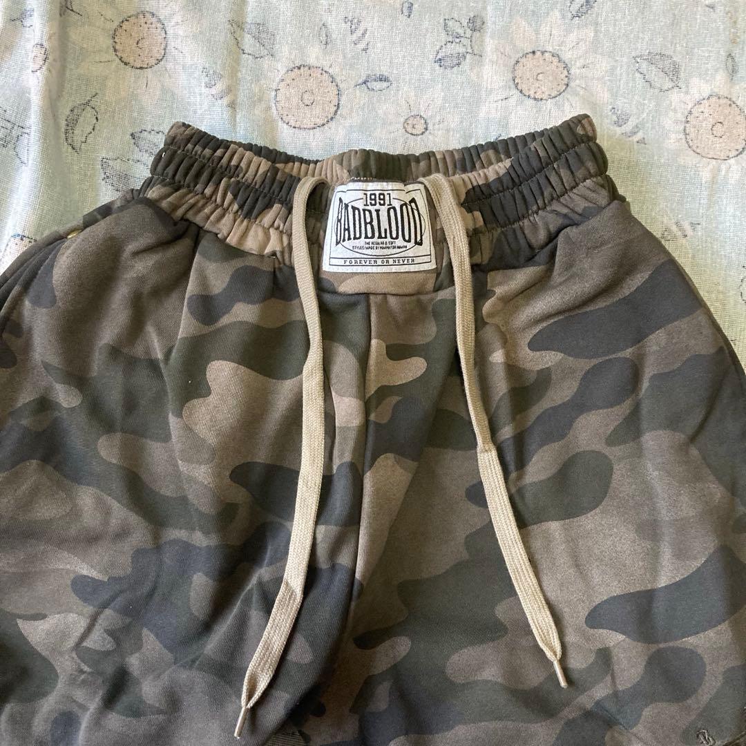badblood 迷彩カーゴパンツ