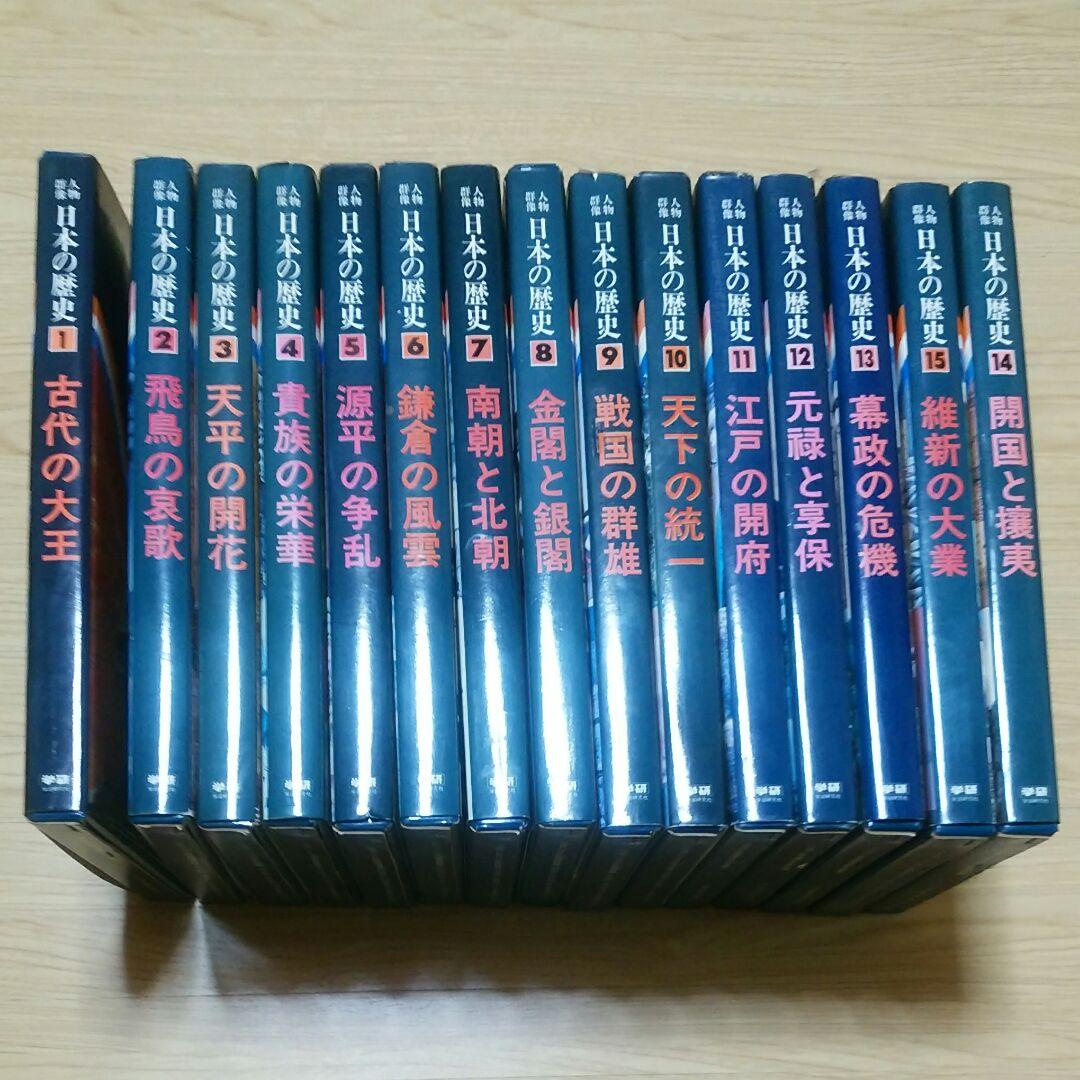 人物群像・日本の歴史全15巻(中古品)