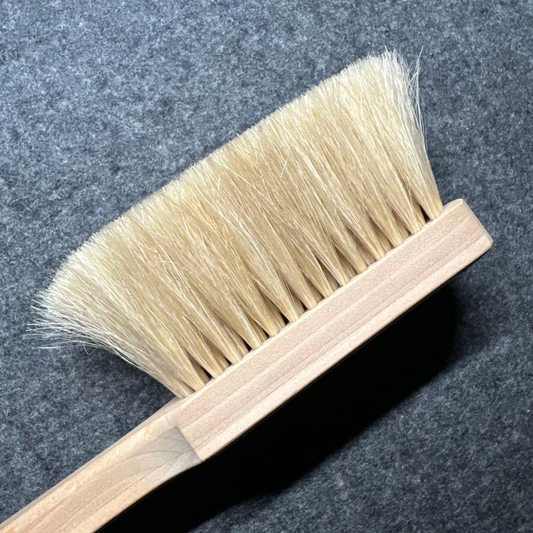 ブラシの平野 洋服ブラシ 手植え羽子板型