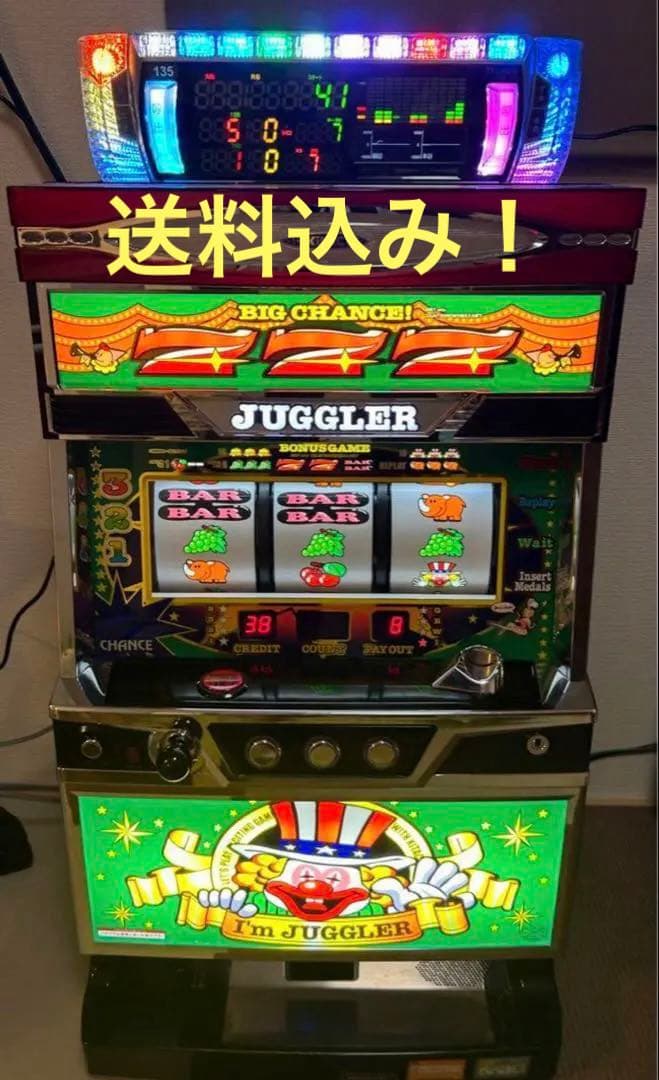 スロット実機　SアイムジャグラーEXTP 6号機