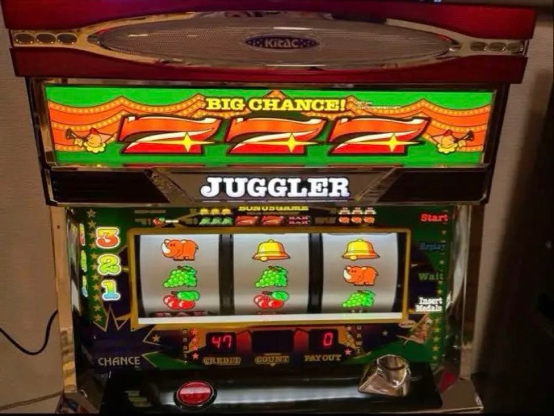 スロット実機　SアイムジャグラーEXTP 6号機