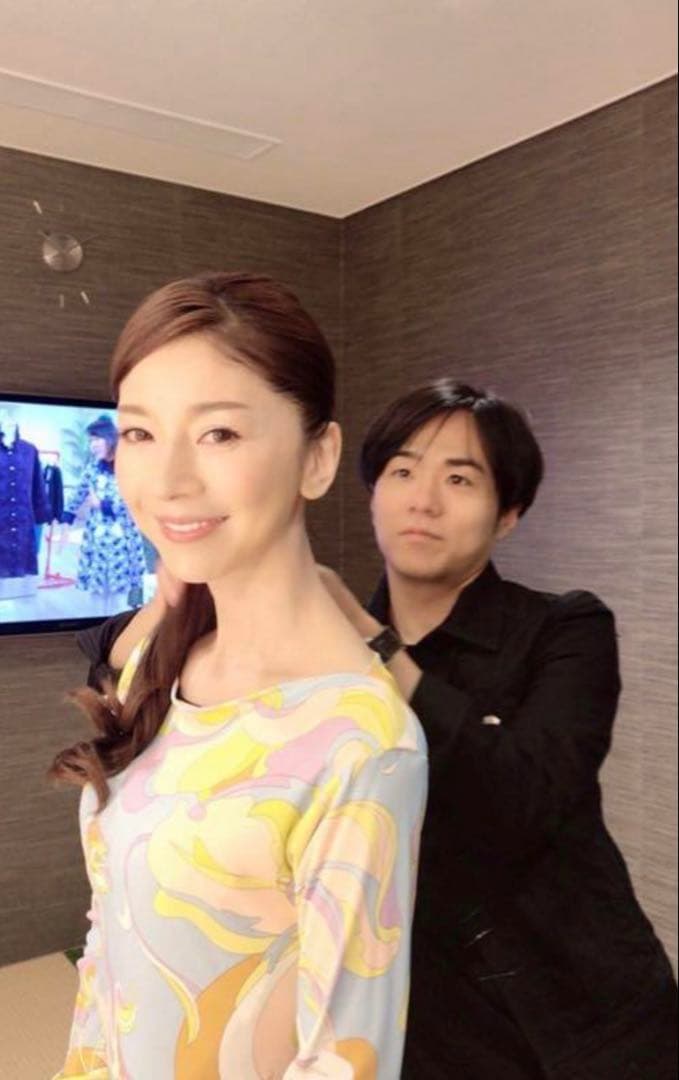 EMILIO PUCCI【君島十和子 美品】長袖ワンピース フリル袖 ベルト付