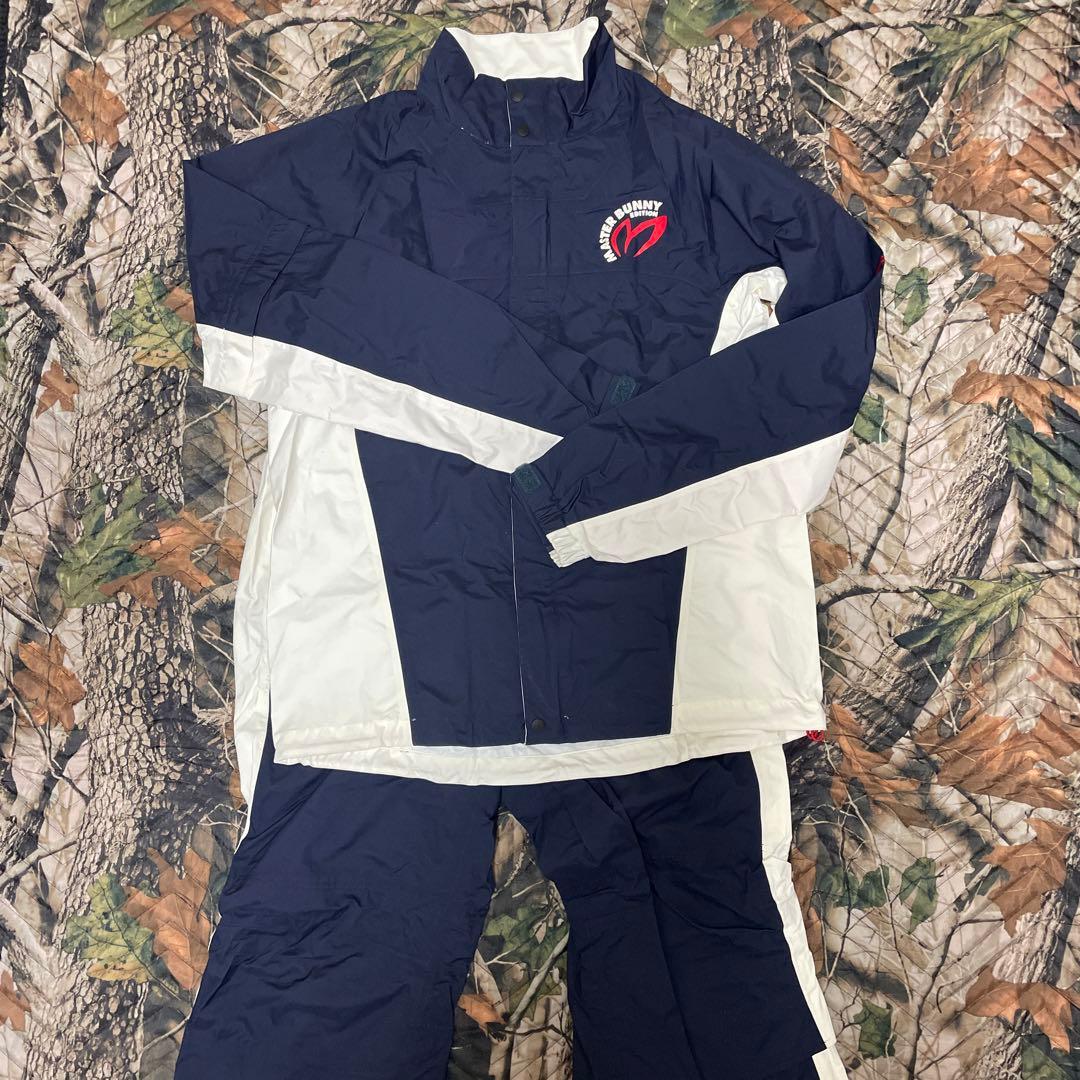 マスターバニーエディション レインウェア セットアップ ネイビー 4