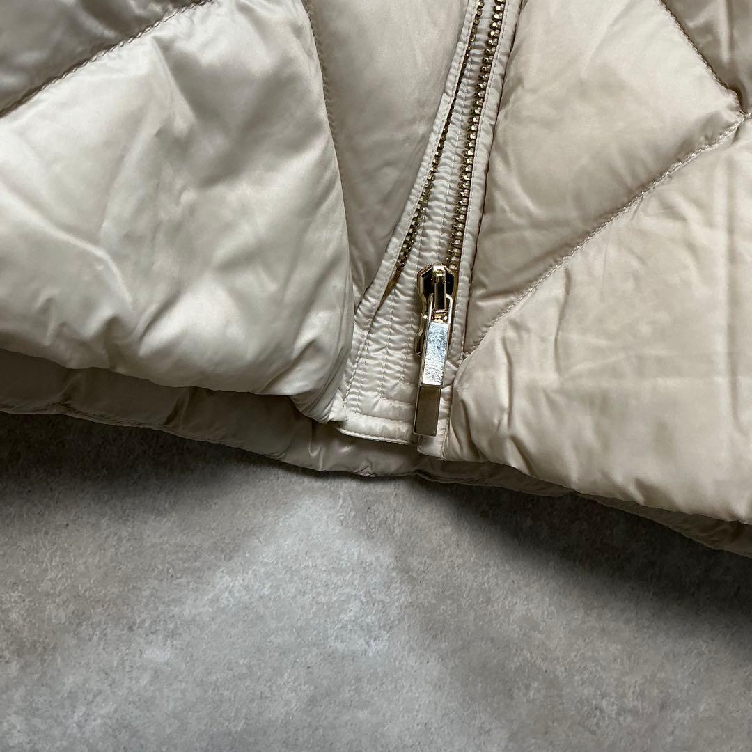 美品　MAX MARA THE CUBE テクニカルキルティング ロング ジレ