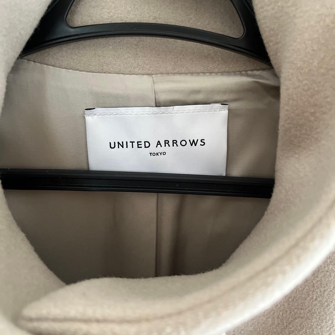 最終お値下げ❗️ユナイテッドアローズ 定価5.7 万スタンドカラーコート 美品