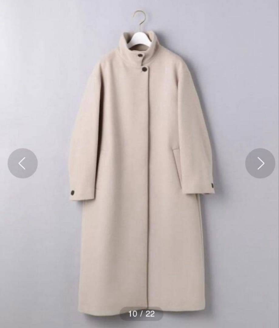 最終お値下げ❗️ユナイテッドアローズ 定価5.7 万スタンドカラーコート 美品