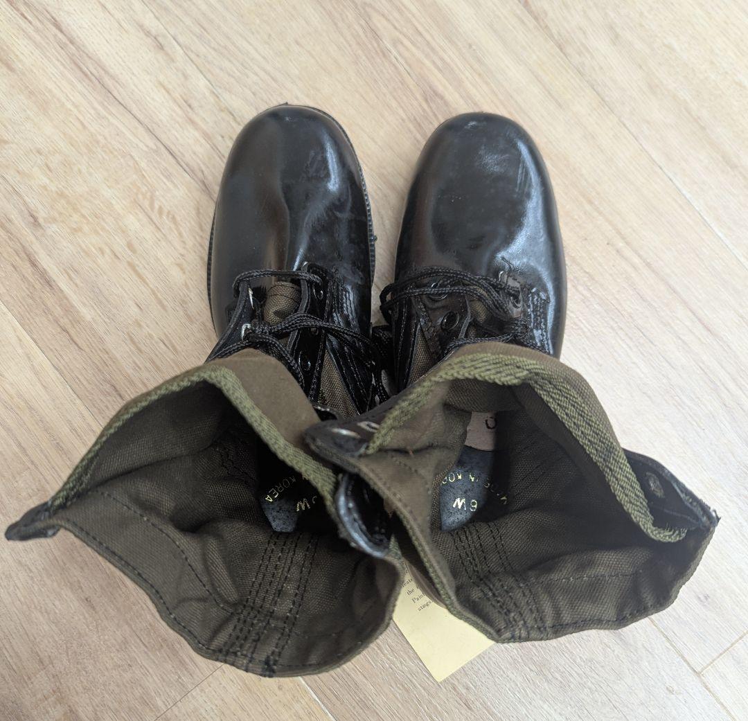 ジャングルブーツ コンバットブーツ ミリタリーブーツ 韓国 デッドストック