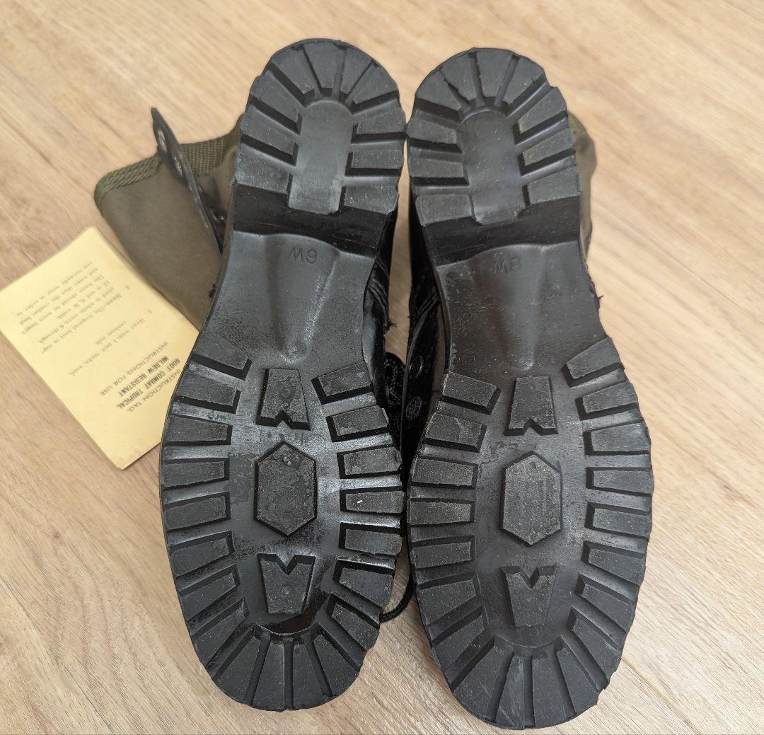 ジャングルブーツ コンバットブーツ ミリタリーブーツ 韓国 デッドストック